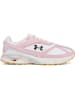 Under Armour Leren hardloopschoenen lichtroze/wit