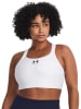 Under Armour Sport-BH in Weiß - High