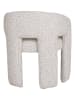 House Nordic Eetkamerstoel "Monroe" crème - (B)65 x (H)74 x (D)58 cm