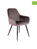 House Nordic 2-delige set: fauteuils grijs - (B)65 x (H)87 x (D)57 cm