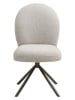House Nordic Esszimmerstuhl "Lana" in Beige/ Grau - (B)50 x (H)91,5 x (T)63 cm