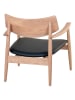 House Nordic Loungesessel "Olvera" in Beige/ Schwarz - (B)68 x (H)72 cm