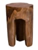 House Nordic Hocker in Braun - (H)40 x Ø 30 cm