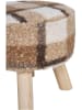 House Nordic Hocker in Braun - (H)29 x Ø 31 cm