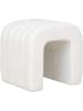 House Nordic Poef "Colma" wit - (B)41 x (H)36,5 cm