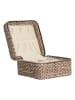 House Nordic Schmuckkästchen "Marrakech" in Braun - (B)11 x (H)6,5 x (T)11 cm