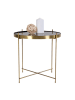 House Nordic Beistelltisch in Gold - (H)48 x Ø 48 cm
