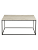 House Nordic Salontafel "Vita" beige - (B)60 x (H)45 x (D)90 cm