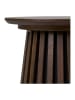 House Nordic Beistelltisch "Osaka" in Braun - (H)50 x Ø 40 cm