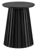 House Nordic Beistelltisch "Osaka" in Schwarz - (H)50 x Ø 40 cm