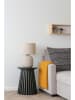 House Nordic Beistelltisch "Osaka" in Schwarz - (H)50 x Ø 40 cm