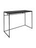 House Nordic Schreibtisch in Schwarz - (B)100 x (H)75 x (T)45 cm
