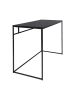 House Nordic Schreibtisch in Schwarz - (B)100 x (H)75 x (T)45 cm