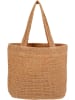 House Nordic Strandtasche "Parade" in Hellbraun - (B)31 x (H)46 cm