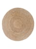 House Nordic Jute-Teppich in Beige - Ø 90 cm