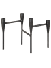 House Nordic Kaarshouder zwart - (B)28 x (H)21 cm