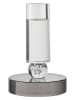 House Nordic Kerzenhalter in Grau/ Weiß - (H)13 x  Ø 9 cm