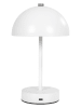 House Nordic Lampa stołowa LED "Holt" w kolorze srebrno-białym - wys. 25 x Ø 15 cm