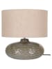 House Nordic Tischleuchte "Oldham" in Grün/ Beige - (H)44 x Ø 36 cm