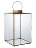 House Nordic Laterne "Mohali" in Messing - (B)24,5 x (H)42 cm