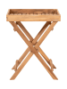 House Nordic 2in1-Tisch in Hellbraun - (B)39 x (H)49,5 x (T)29 cm