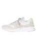 New Balance Leder-Sneakers in Creme