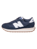 New Balance Leder-Sneakers "237" in Dunkelblau