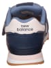 New Balance Leder-Sneakers "515" in Dunkelblau/ Hellblau