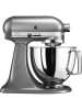 KitchenAid Küchenmaschine "Artisan" in Silber - 4,8 l
