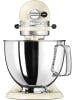 KitchenAid Küchenmaschine "Artisan" in Creme - 4,8 l
