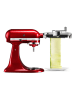 KitchenAid Gemüseblattschneider "5KSMSCA" in Silber
