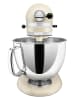 KitchenAid Küchenmaschine "Artisan" mit 2 Rührschüsseln in Creme - 4,8 l