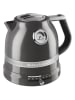 KitchenAid Wasserkocher "Artisan" in Grau/ Silber - 1,5 l