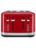KitchenAid 4-Scheiben-Toaster "5KMT4109EER" in Rot