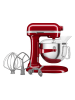 KitchenAid Küchenmaschine "Artisan" mit Schüsselheber in Rot - 5,6 l
