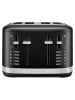 KitchenAid 4-Scheiben-Toaster "5KMT4109EBM" in Schwarz