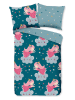 Good Morning Komplet pościeli "Princesse" w kolorze morskim