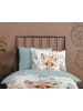 Good Morning Komplet pościeli "Foxx" w kolorze biało-miętowym