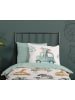 Good Morning Komplet pościeli "Gogo" w kolorze biało-miętowym