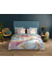 Good Morning Komplet pościeli "Magic" w kolorze miętowo-jasnoróżowo-błękitnym