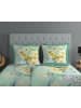 Good Morning Bettwäsche-Set "Chiemsee" in Mint/ Gelb