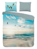 Good Morning Komplet pościeli "Brisa" w kolorze błękitnym