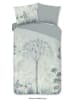 Good Morning Beddengoedset  "Charles" lichtblauw/grijs