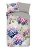 Good Morning Komplet pościeli "Julia" w kolorze jasnoszaro-niebiesko-jasnoróżowym