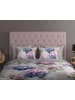 Good Morning Komplet pościeli "Julia" w kolorze jasnoszaro-niebiesko-jasnoróżowym