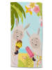 Good Morning Strandlaken "Happy lamas" meerkleurig