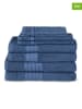 Good Morning 8-delige handdoekenset blauw