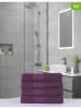 Good Morning 4-delige set: handdoeken bordeaux
