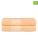 Good Morning 2-delige set: badhanddoeken oranje