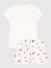 PETIT BATEAU Pyjama in Weiß